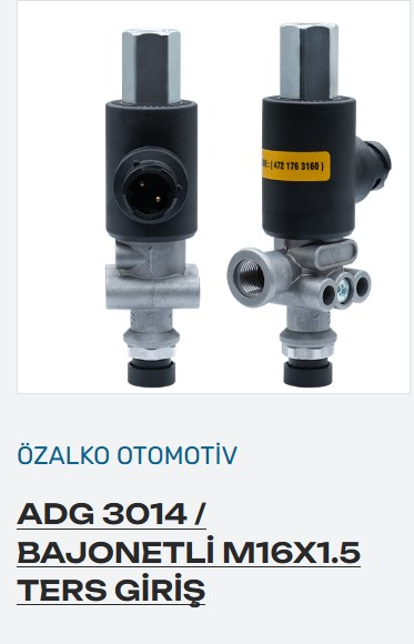 BAJONETLI YEDEK 24V BOBIN YENI 3 FISLI 24V